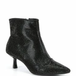 Outlet ???? Alex Marie Gamina Rhinestone Embellished Booties Black ⭐ -Alex Marie shop unnamed file 103