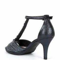 Coupon ???? Alex Marie Leneta Pearl Embellished T-Strap ???? Sandals Black ???? -Alex Marie shop unnamed file 1059
