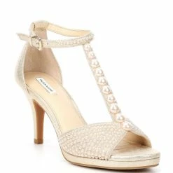 Coupon ???? Alex Marie Leneta Pearl Embellished T-Strap ???? Sandals Black ???? -Alex Marie shop unnamed file 1065