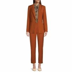 Best Sale ???? Alex Marie Marnie Tie Front Paisley Print Long Sleeve Button Down Collar Blouse ⭐ -Alex Marie shop unnamed file 1101