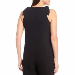 Promo ❤️ Alex Marie Katy V-Neck Sleeveless Maternity Jumpsuit Black ???? -Alex Marie shop unnamed file 1191