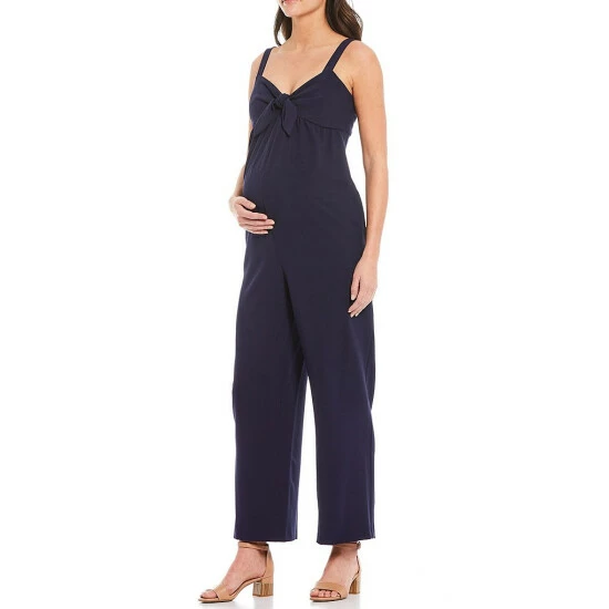 Cheapest ❤️ Alex Marie Maternity Lizzie Sweetheart Neck Sleeveless Jumpsuit Navy ✨ 1 Cheapest ❤️ Alex Marie Maternity Lizzie Sweetheart Neck Sleeveless Jumpsuit Navy ✨