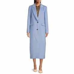 Flash Sale ???? Alex Marie Estelle Wool Blend Long Sleeve Notch Lapel ???? Coat Bluebird ???? 5 Flash Sale ???? Alex Marie Estelle Wool Blend Long Sleeve Notch Lapel ???? Coat Bluebird ???? -Alex Marie shop unnamed file 122