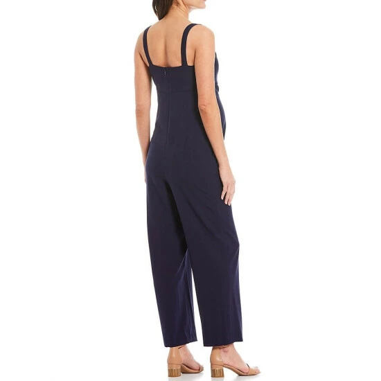 Cheapest ❤️ Alex Marie Maternity Lizzie Sweetheart Neck Sleeveless Jumpsuit Navy ✨ 2 Cheapest ❤️ Alex Marie Maternity Lizzie Sweetheart Neck Sleeveless Jumpsuit Navy ✨ - Image 2