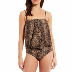 Flash Sale ???? Alex Marie Exotica Molded Cup Wrap Blouson Bandini Swim Top Natural ❤️ -Alex Marie shop unnamed file 1285