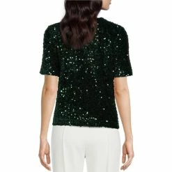 Best Pirce ???? Alex Marie Lia Sequin Crew Neck Short Sleeve Velvet Blouse Black ❤️ 10 Best Pirce ???? Alex Marie Lia Sequin Crew Neck Short Sleeve Velvet Blouse Black ❤️ -Alex Marie shop unnamed file 168