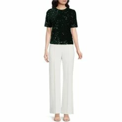 Best Pirce ???? Alex Marie Lia Sequin Crew Neck Short Sleeve Velvet Blouse Black ❤️ 11 Best Pirce ???? Alex Marie Lia Sequin Crew Neck Short Sleeve Velvet Blouse Black ❤️ -Alex Marie shop unnamed file 169