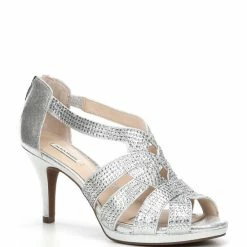 Best reviews of ???? Alex Marie Leeanne Hotfix ???? Dress Platform ???? Sandals Silver ????