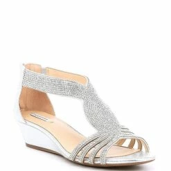 Brand new ???? Alex Marie Mersalo Rhinestone Wedges Black ????