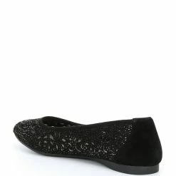 Top 10 ???? Alex Marie Altana Suede Laser-Cut Rhinestone Flats Black ⭐ -Alex Marie shop unnamed file 266