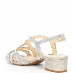 Outlet ⭐ Alex Marie Crennan Rhinestone Strappy Block Heel ???? Dress ???? Sandals Black ???? -Alex Marie shop unnamed file 293