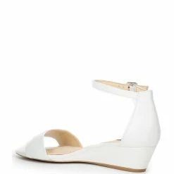 Budget ???? Alex Marie MairiTwo Leather Ankle Strap Wedge ???? Sandals Seaport Navy ???? -Alex Marie shop unnamed file 376