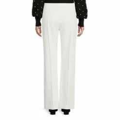 Hot Sale ⌛ Alex Marie Mia Straight Leg Flat Front Ponte Pants Black ???? -Alex Marie shop unnamed file 392