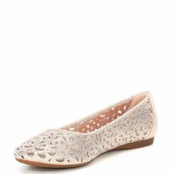 New ???? Alex Marie Altana Metallic Laser-Cut Rhinestone Flats Silver ???? -Alex Marie shop unnamed file 474
