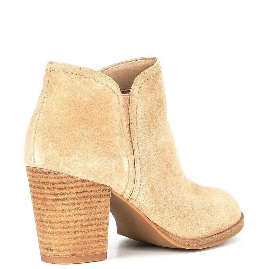 Outlet ???? Alex Marie Gleneva Suede Chelsea Block Heel Booties Hazelnut ???? 2 Outlet ???? Alex Marie Gleneva Suede Chelsea Block Heel Booties Hazelnut ???? - Image 2