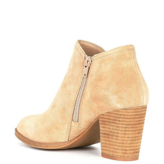 Outlet ???? Alex Marie Gleneva Suede Chelsea Block Heel Booties Hazelnut ???? 3 Outlet ???? Alex Marie Gleneva Suede Chelsea Block Heel Booties Hazelnut ???? - Image 3