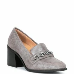 Wholesale ???? Alex Marie Farin Suede Chain Hardware Loafer Pumps Caramel ???? -Alex Marie shop unnamed file 607