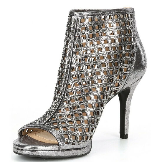 Best deal ???? Alex Marie Livia Shimmer Embellished Peep Toe Platform Shooties Soft Gold ???? 3 Best deal ???? Alex Marie Livia Shimmer Embellished Peep Toe Platform Shooties Soft Gold ???? - Image 3