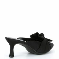 Best Pirce ???? Alex Marie Audrene Point Toe Bow Mules Black ???? -Alex Marie shop unnamed file 63
