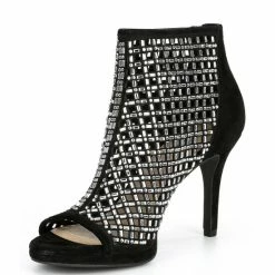 New ✨ Alex Marie Livia Suede Embellished Peep Toe Platform Shooties Black ???? 9 New ✨ Alex Marie Livia Suede Embellished Peep Toe Platform Shooties Black ???? -Alex Marie shop unnamed file 668