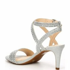 Best Pirce ???? Alex Marie Parlyn Glitter Rhinestone Ankle Strap Strappy ???? Sandals Rose Gold ⌛ -Alex Marie shop unnamed file 67