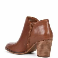 Promo ???? Alex Marie Gleneva Leather Chelsea Block Heel Western Booties Capri Tan ???? -Alex Marie shop unnamed file 673