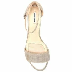 Discount ❤️ Alex Marie MairiTwo Metallic Leather Ankle Strap Wedge ???? Sandals New Light Grey/ceylon ???? -Alex Marie shop unnamed file 681