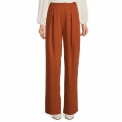 Top 10 ???? Alex Marie Cori Twill Crepe Straight Leg Pants Black ???? -Alex Marie shop unnamed file 687