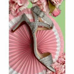 Best Pirce ???? Alex Marie Parlyn Glitter Rhinestone Ankle Strap Strappy ???? Sandals Rose Gold ⌛ -Alex Marie shop unnamed file 70