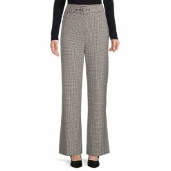 Best Pirce ???? Alex Marie Rebecca Check Print Tie Waist Coordinating Pants Pincheck ????