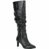 Cheapest ???? Alex Marie Pemerson Slim Calf Tall Slouch Leather ???? Boots Black ????