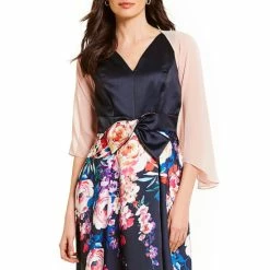 Coupon ⭐ Alex Marie Marilyn Sheer 3/4 Sleeve Wrap Black ✨ -Alex Marie shop unnamed file 875