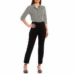 Cheapest ???? Alex Marie Piper Crepe De Chine Stripe Point Collar Long Sleeve Button Front Blouse ???? -Alex Marie shop unnamed file 883