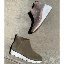 Buy ???? Alex Marie Halika Rhinestone Embellished Knit Wedge ???? Sneakers Merlot ???? -Alex Marie shop unnamed file 93