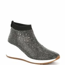 Buy ???? Alex Marie Halika Rhinestone Embellished Knit Wedge ???? Sneakers Merlot ???? -Alex Marie shop unnamed file 94