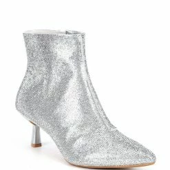 Outlet ???? Alex Marie Gamina Rhinestone Embellished Booties Black ⭐